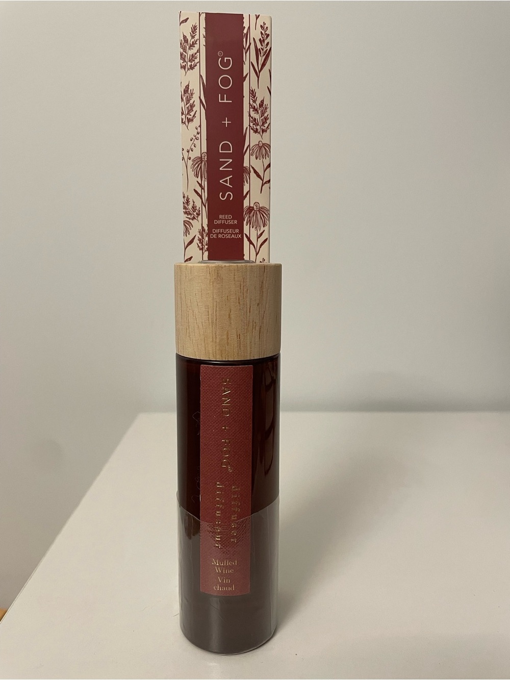 NWT SAND + FOG Mulled Wine Reed Diffuser - 3.38 FL OZ (100 ML)